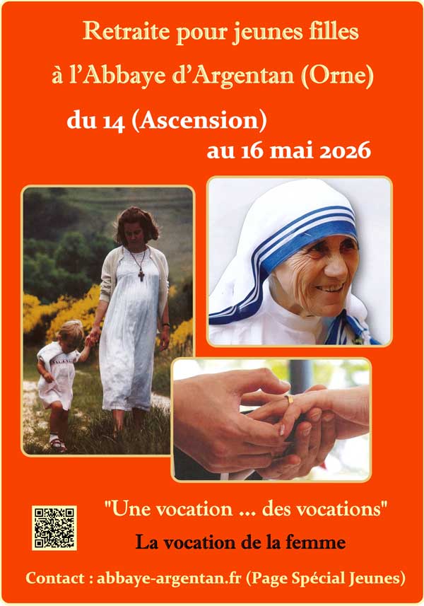 retraite à l'abbaye d'Argentan