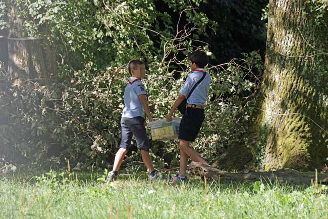 accueil scouts monastère